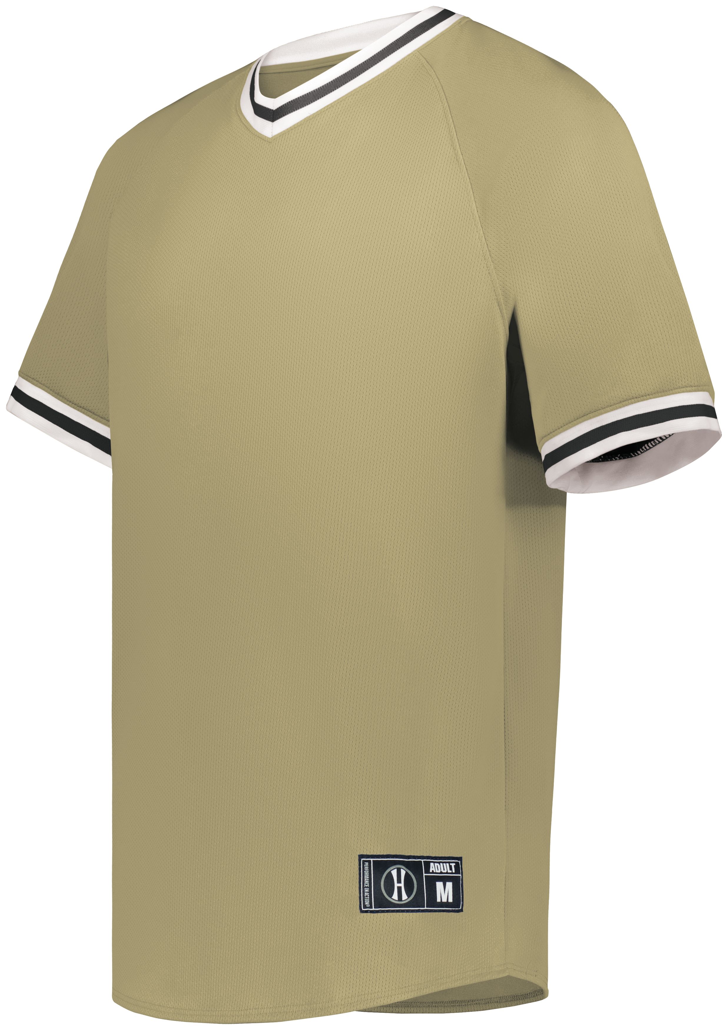 Youth Retro V-Neck Baseball Jersey 10