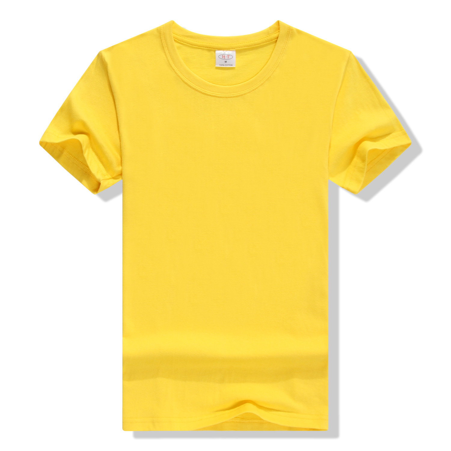 MOQ100 Pure Cotton Round - Neck T - Shirt 8