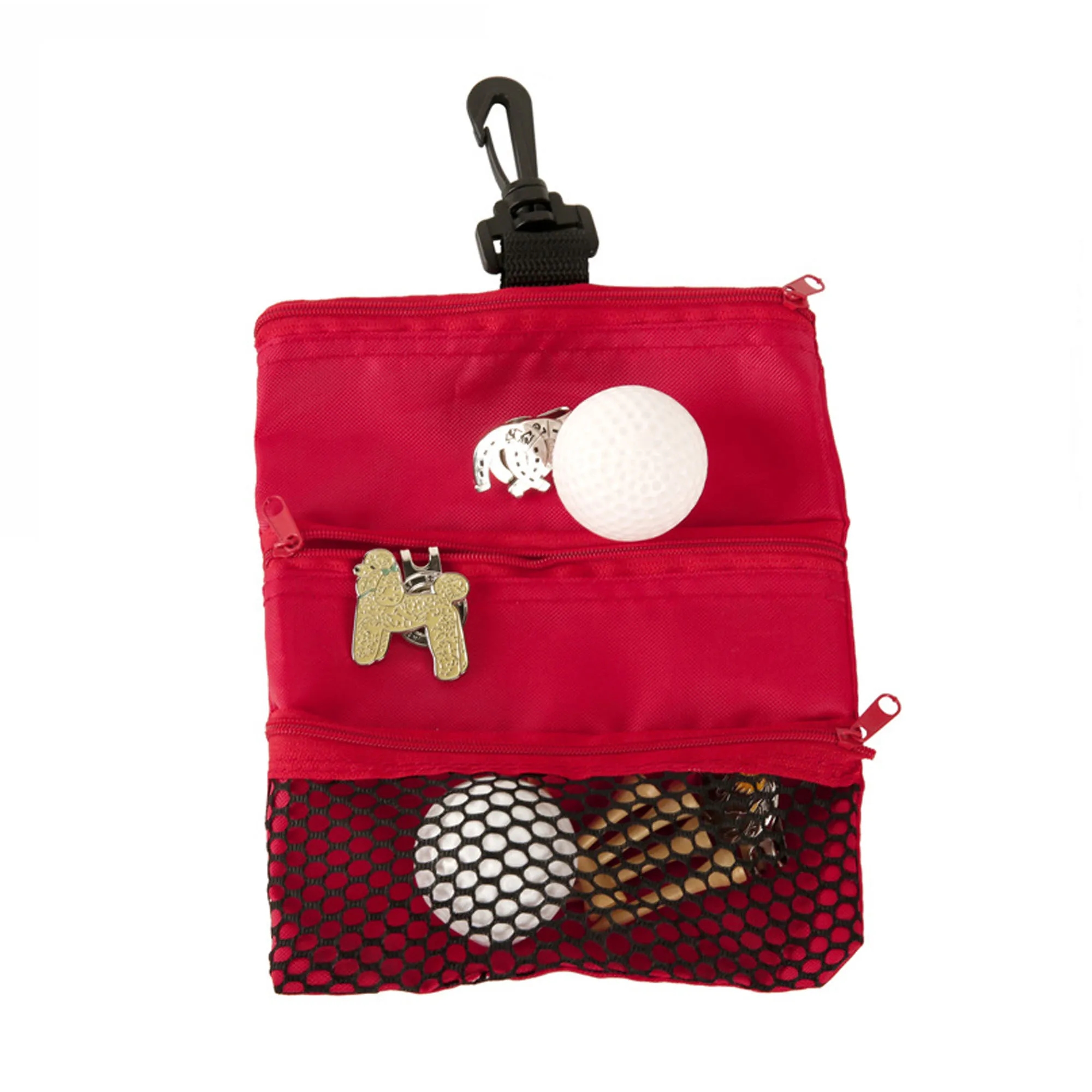 Golf Ball Bag With Clip 1
