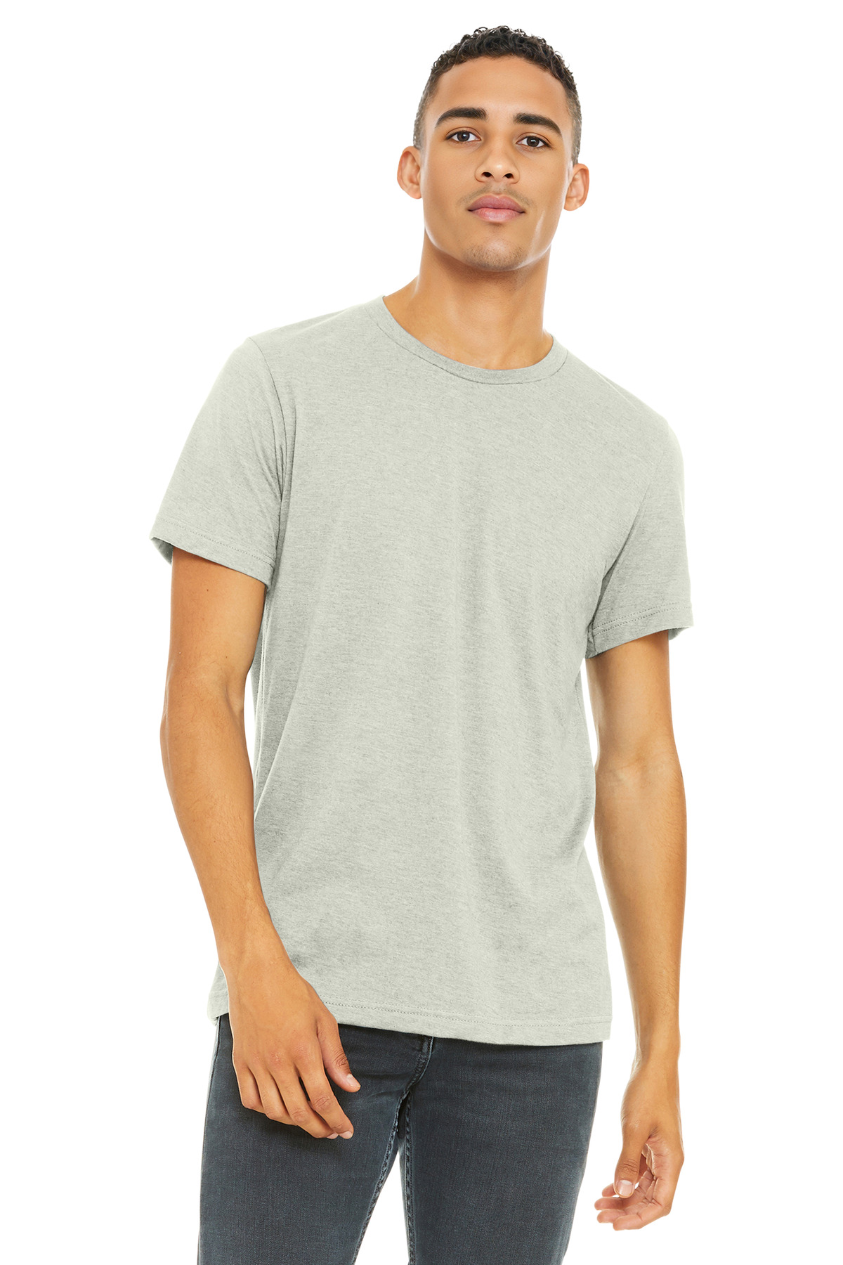 BELLA+CANVAS Unisex Heather CVC Short Sleeve Tee. BC3001CVC 731