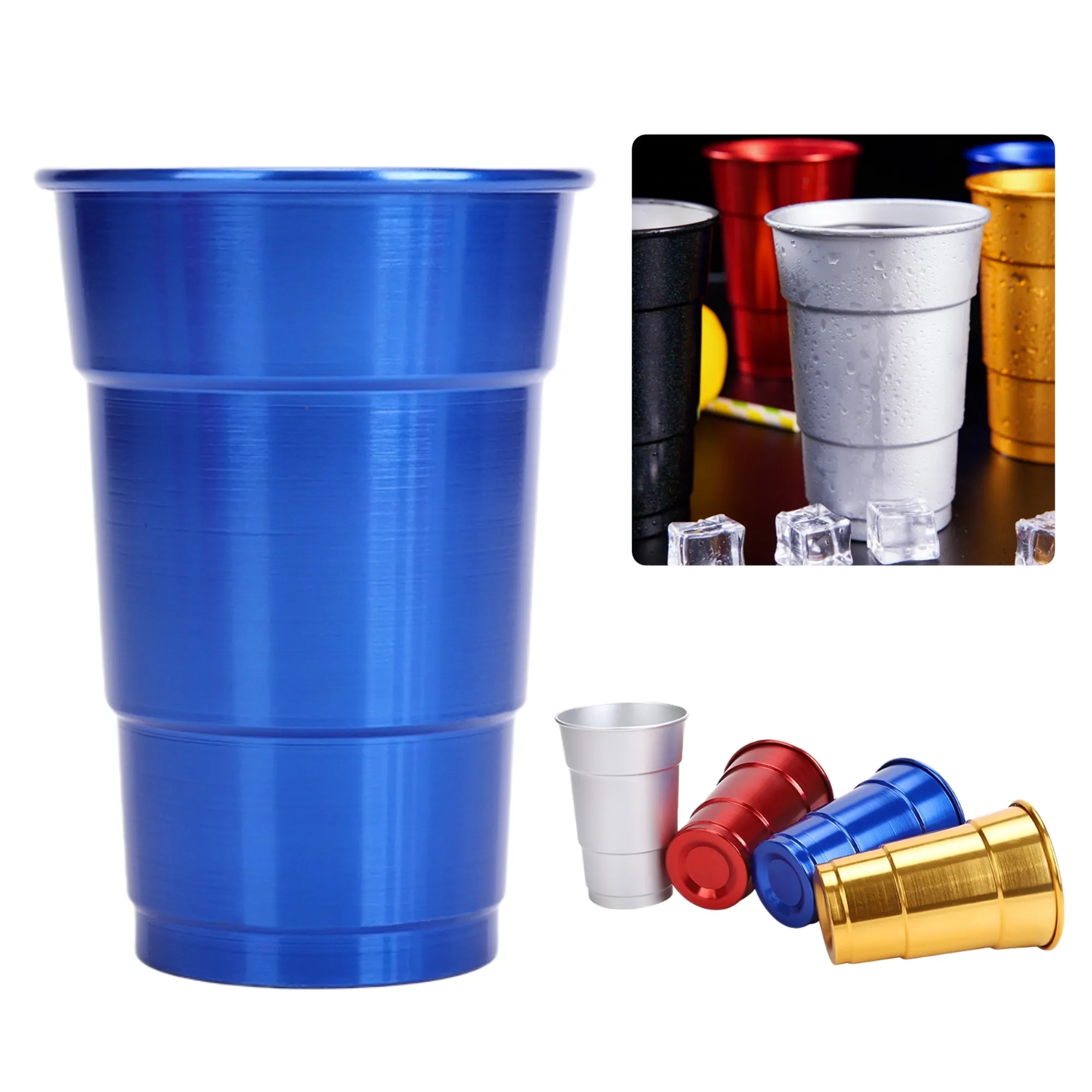 17OZ Aluminum Cup Recyclable Party 4