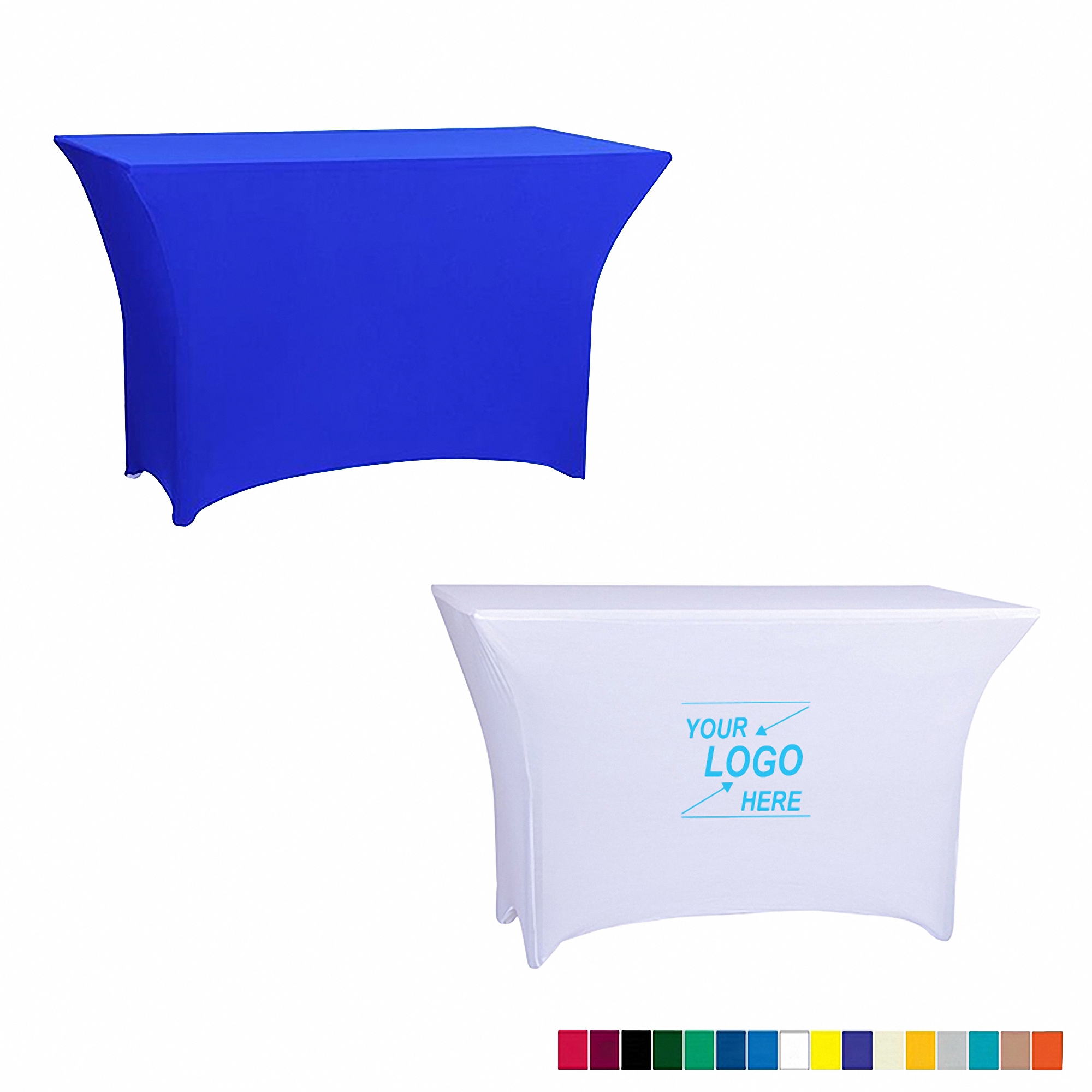 4' Soft Stretchy Fitted Table Cover