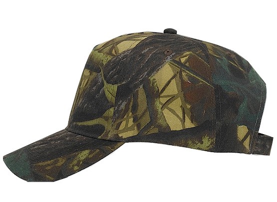 OTTO CAP® Camouflage 5 Panel Mid Profile Baseball Cap 4