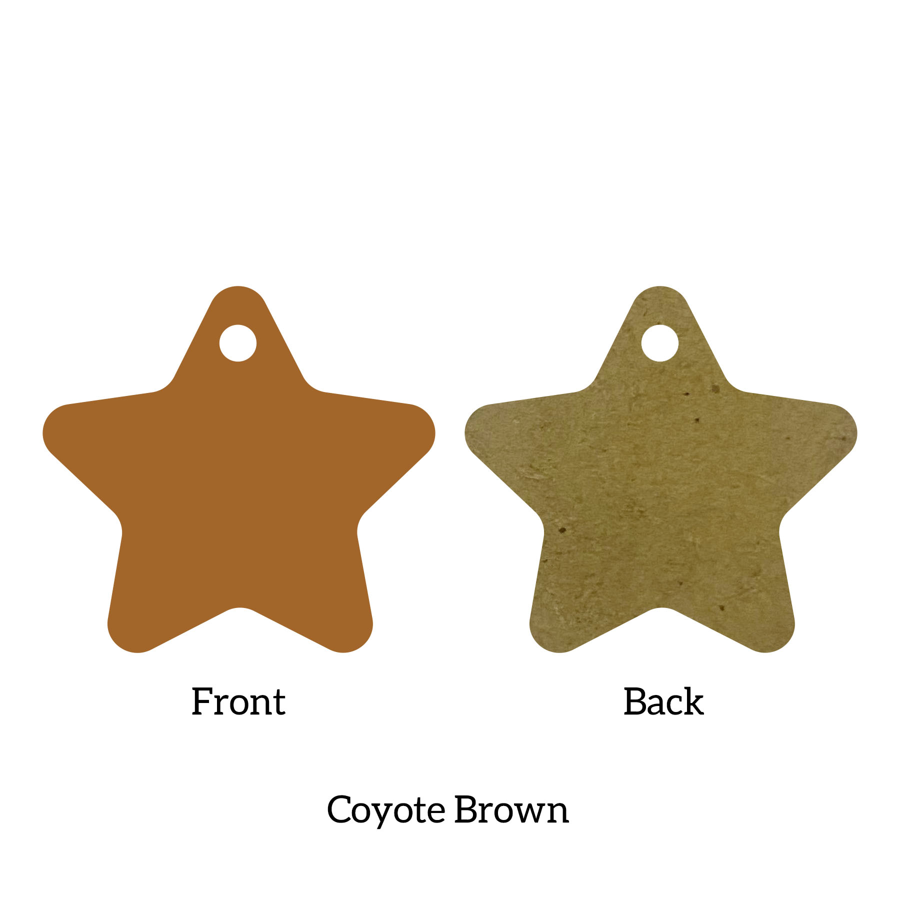 Free Shipping Solid Color Christmas Ornament - Star 11