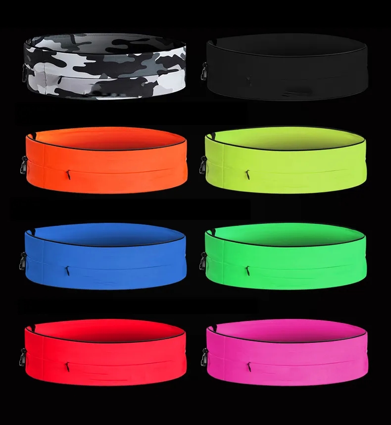 Summer Outdoor Invisible Mobile Phone Waist Pack 5