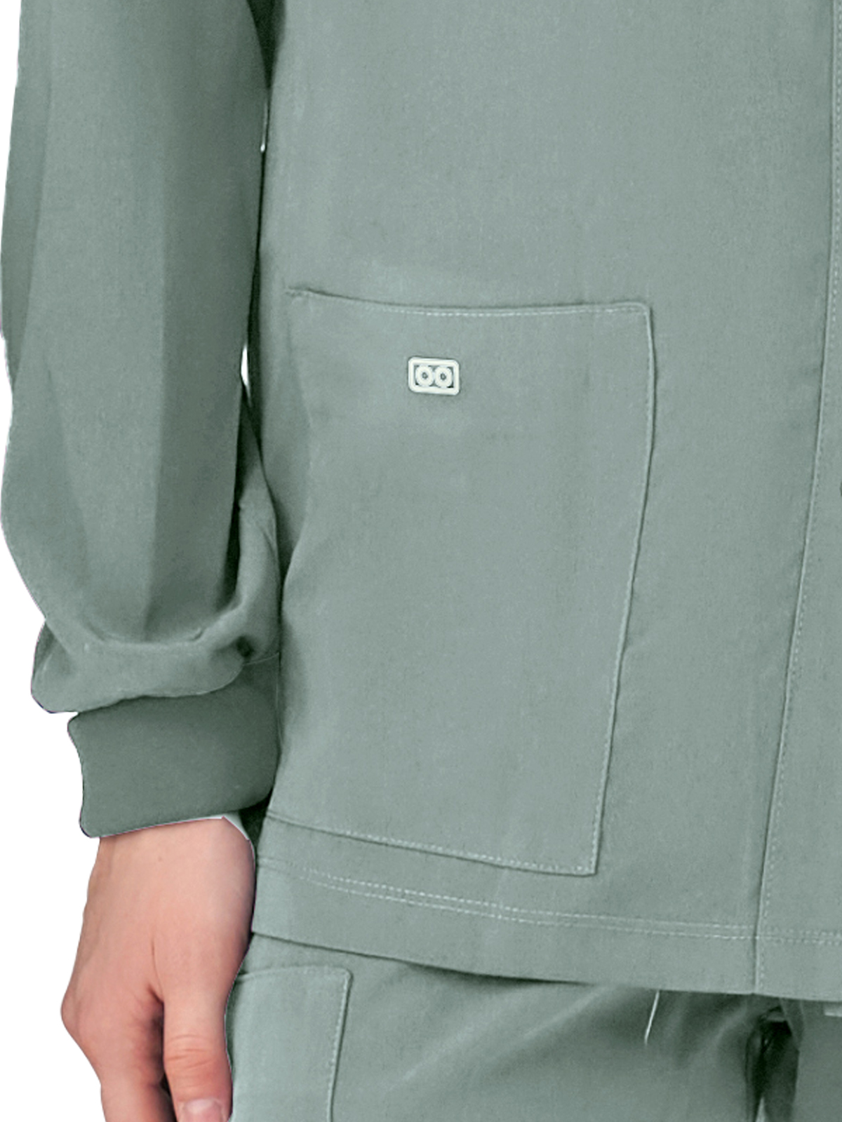 Parkley Quantum - Women's Two-Pocket CELESTE Snap Front Jacket 19