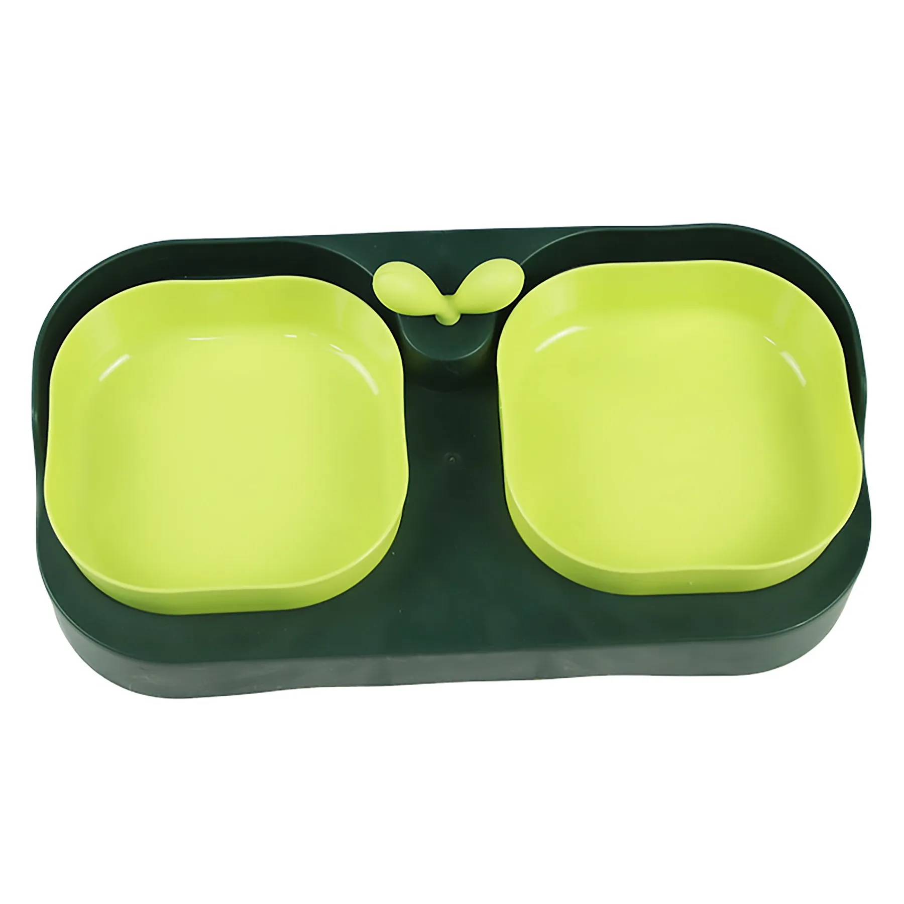 Polypropylene Fresh Pet Feeding Double Bowls 4