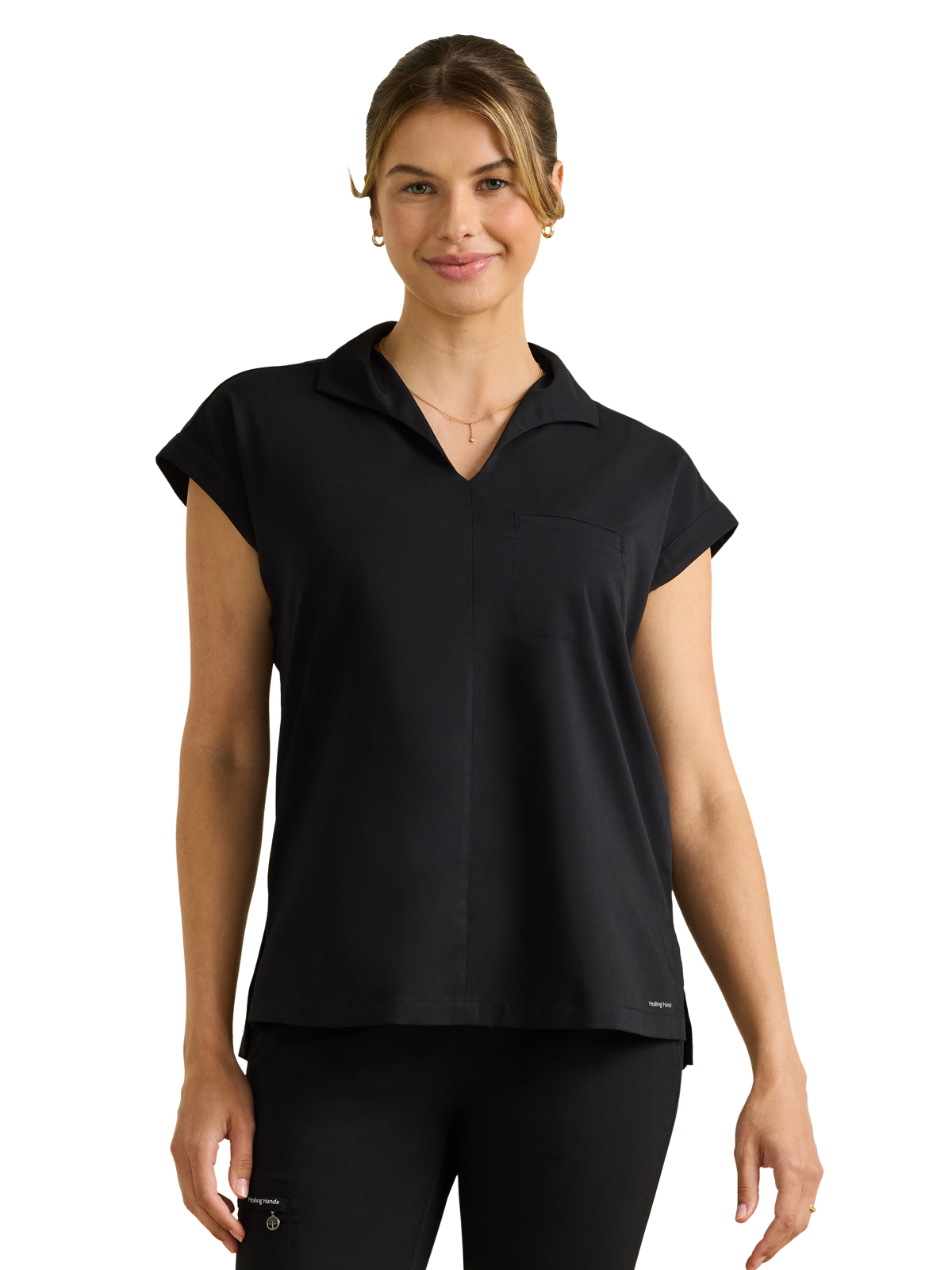 Healing Hands - HH Purple Label - Women's 1-Pocket Jazz Tuckable Shirt 5