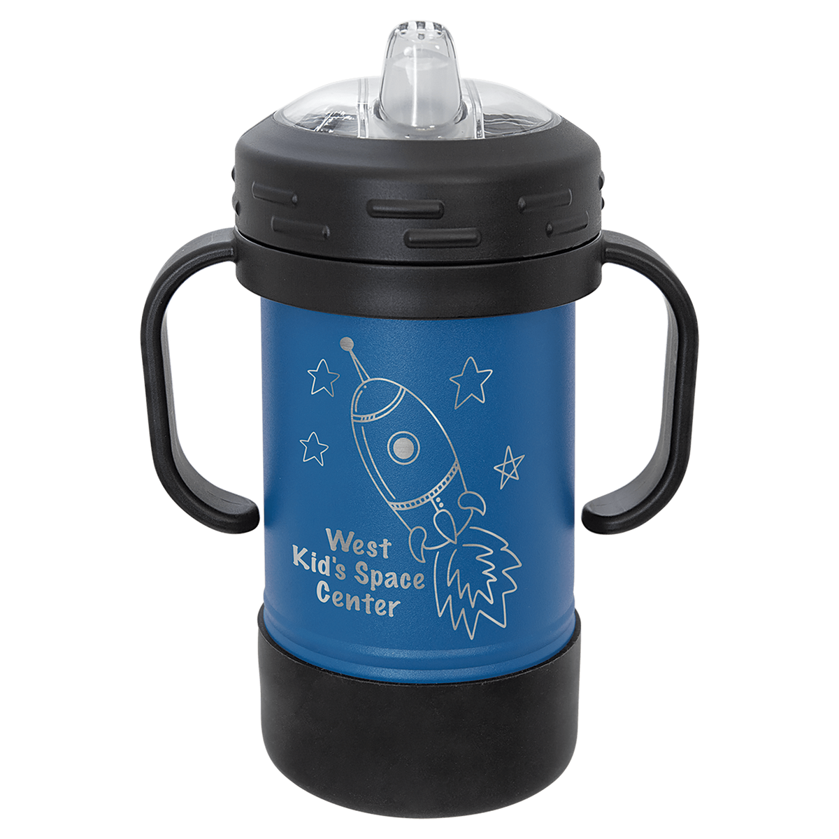 Polar Camel 10 oz. Royal Blue Sippy Cup 3
