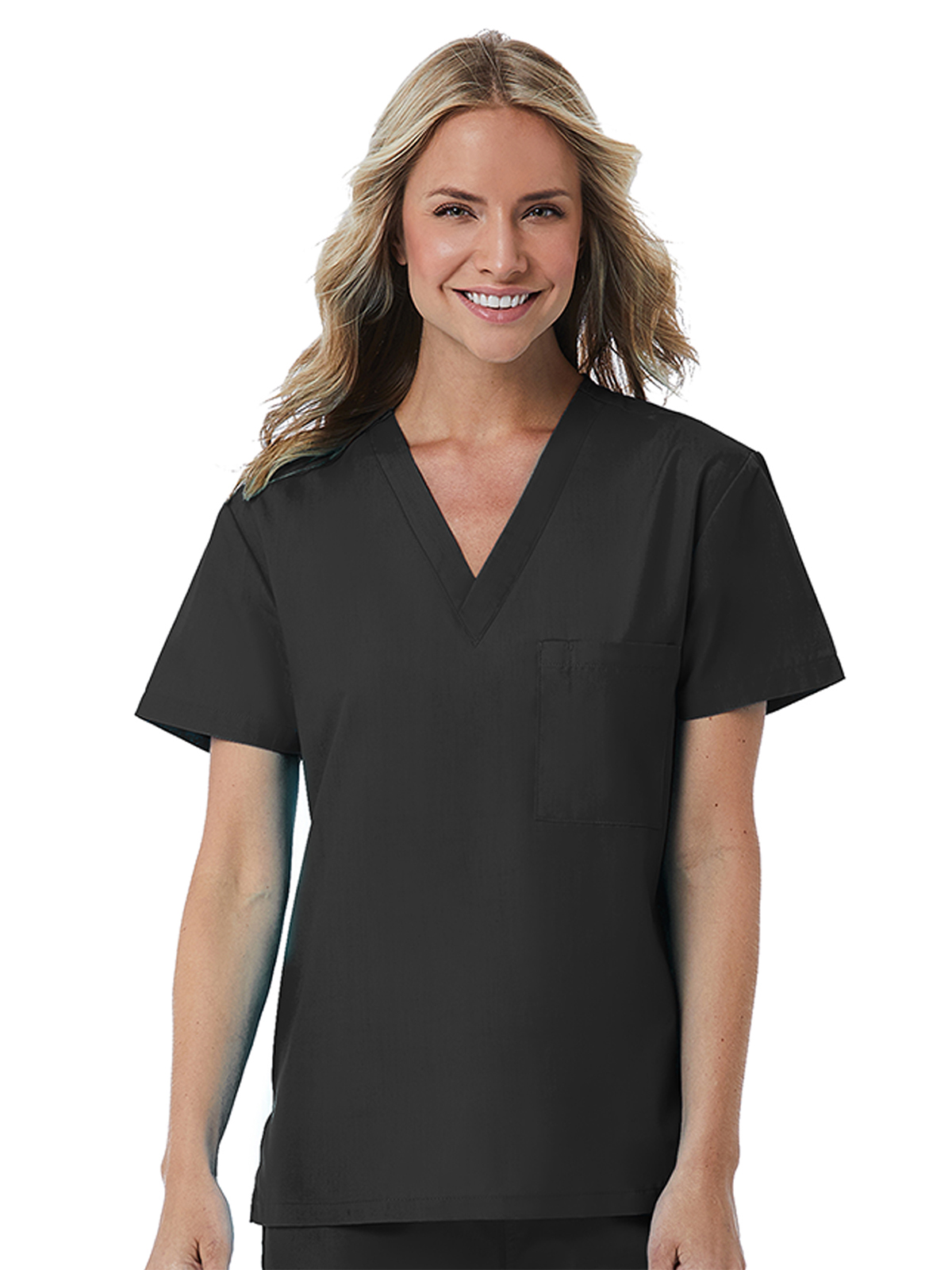 Maevn - Red Panda - Unisex One-Pocket V-Neck Top 36