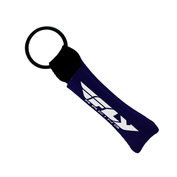 Neoprene Lip Balm Sleeve Pocket with Sewn Split-Ring