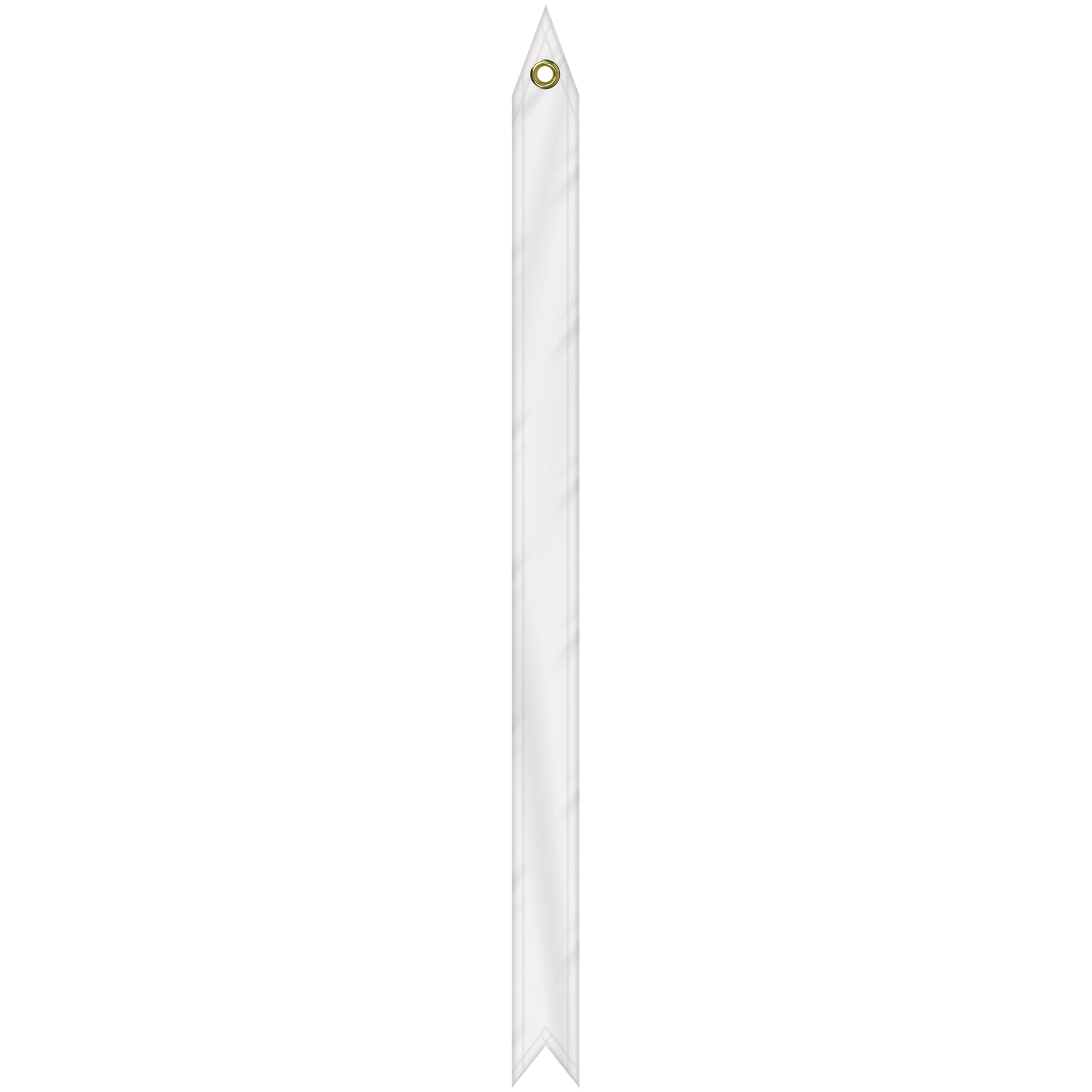 1 1/2" x 24" Custom Printed Knit Polyester Streamer 1