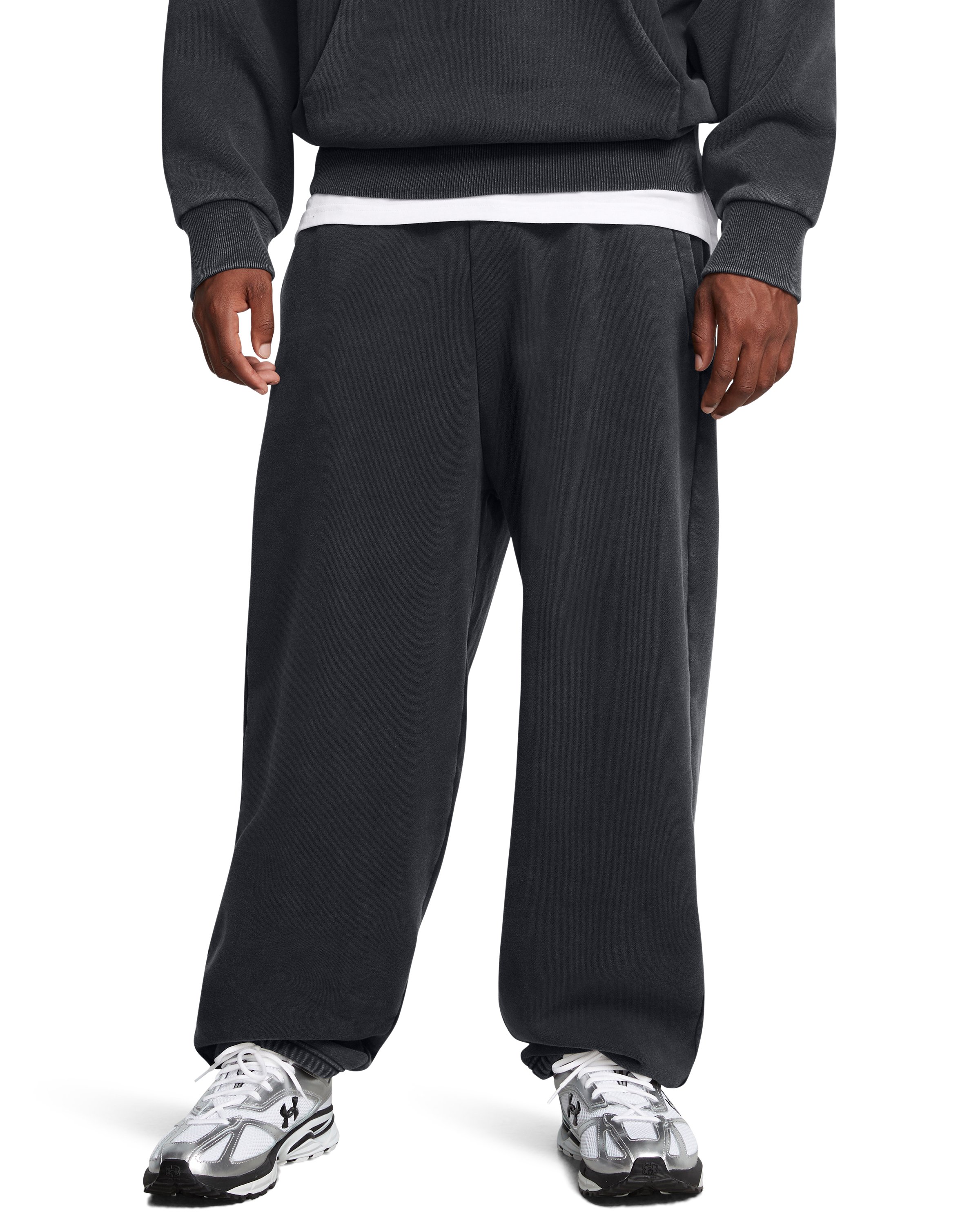 UA Icon Heavyweight Fleece Wash Men's Oversized Pants 2