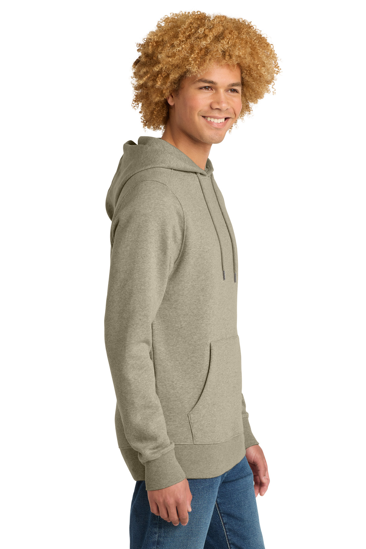 District Perfect Weight Fleece Hoodie DT1101 42