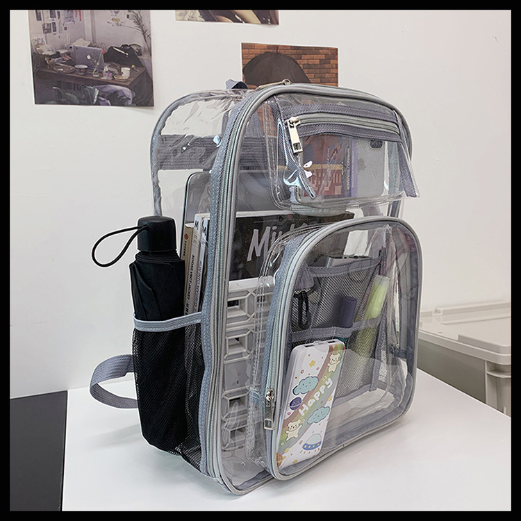 PVC Plastic Backpack 3