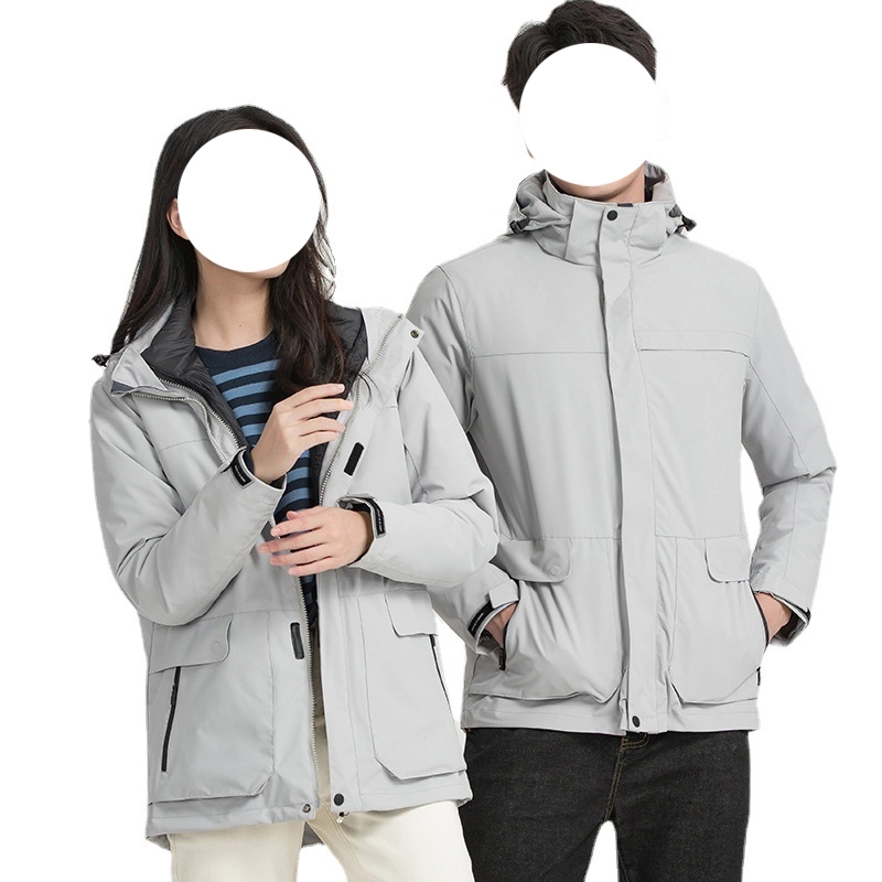 Waterproof Detachable 2-layer Hiking Jacket & Outdoor Coat 7
