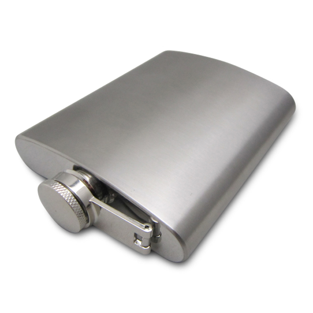 Stainless Steel Hip Flask 7oz 4