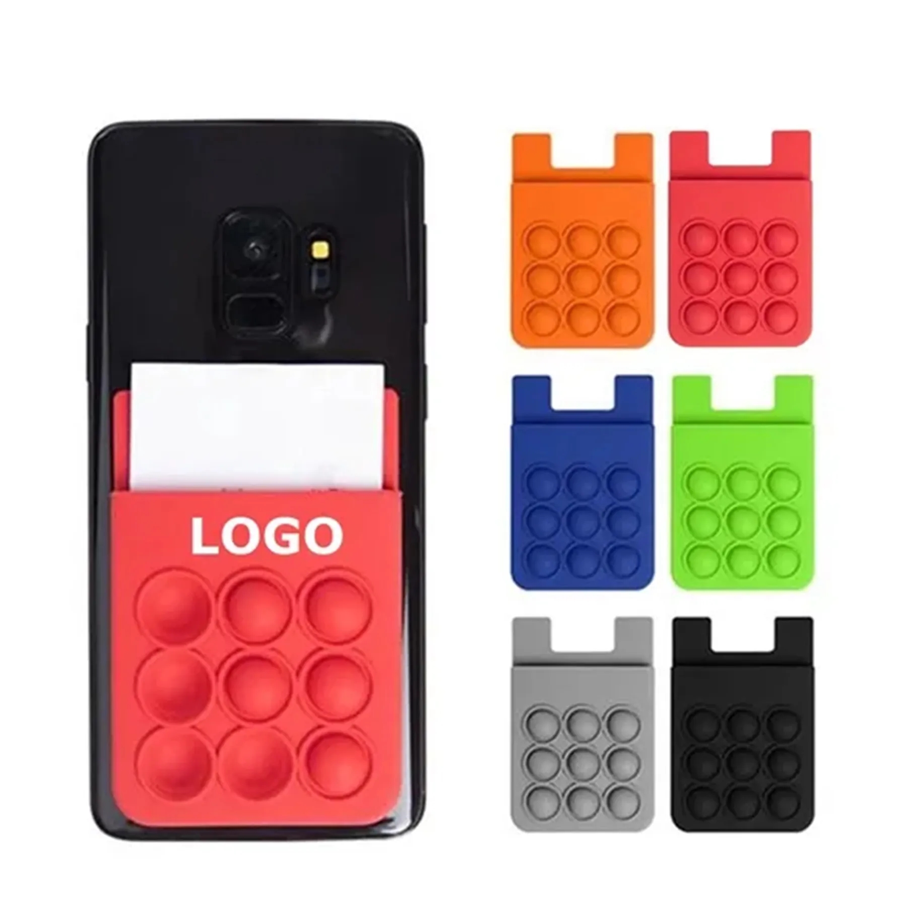 Multi-functional Bonded Cell Phone Card Holder 2