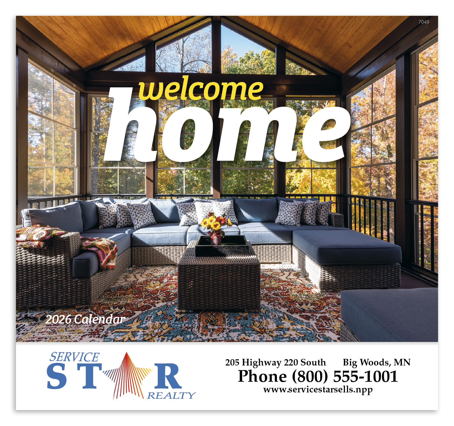 Good Value™ Welcome Home - Stapled Calendar 48