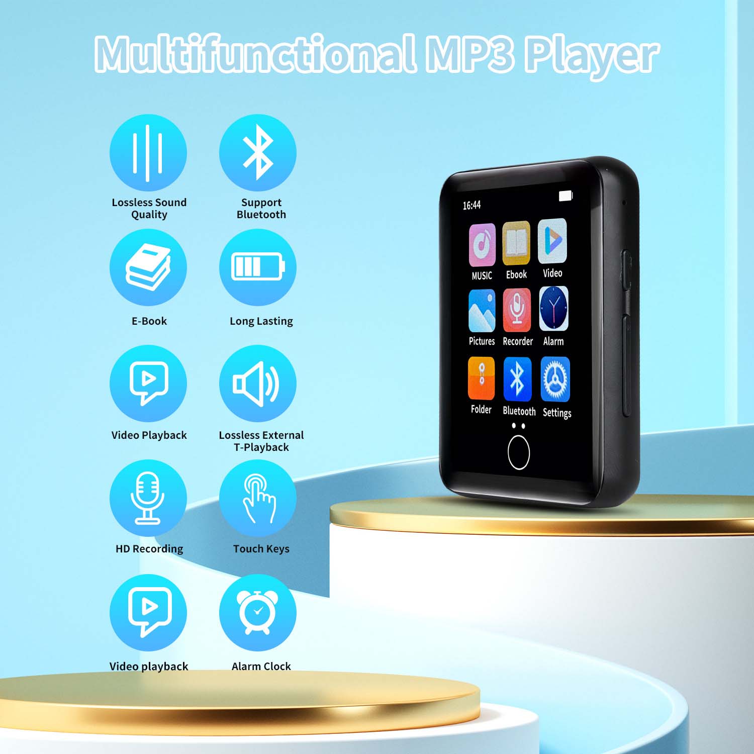 Touch Screen MP4 player 4