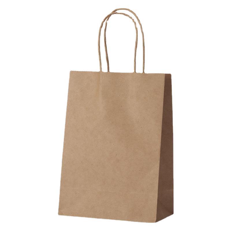Custom Paper Tote Bag Gift Bag Takeout Bags 2