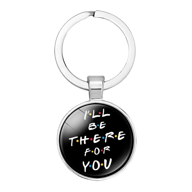 Full Color Domed Round Metal Key Chain 2