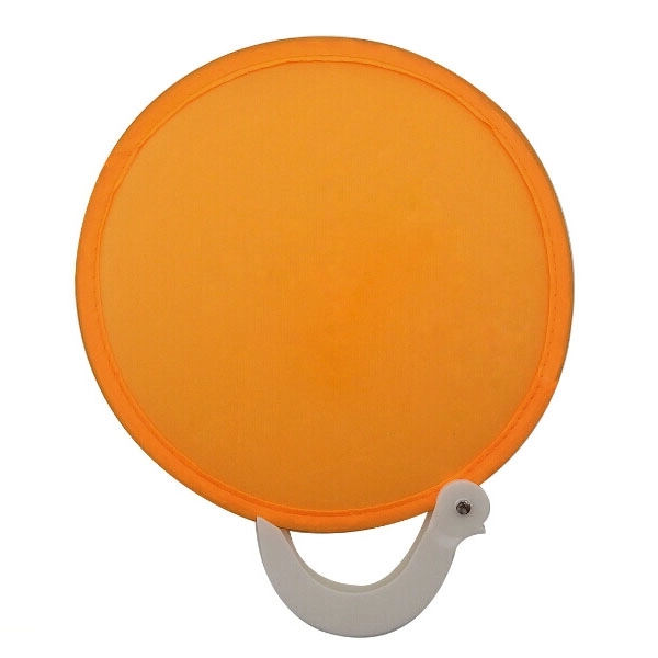 Nylon Foldable Hand Fan with Plastic Handle 6
