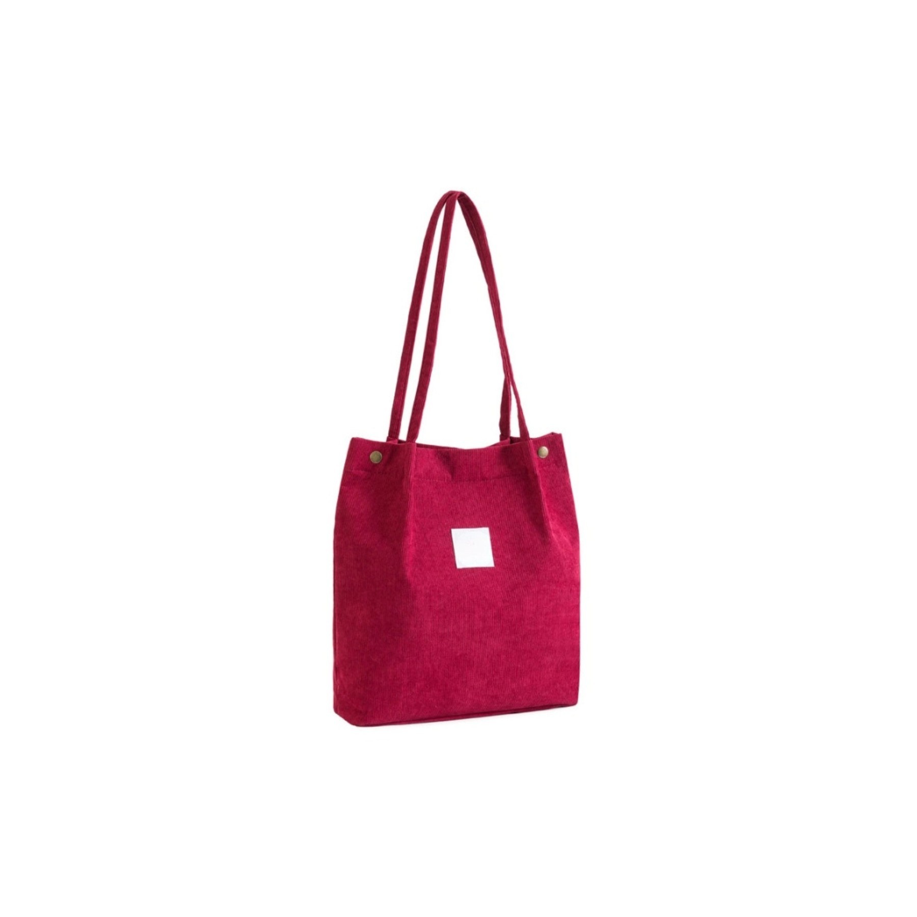 Inner Pocket Corduroy Tote Bag, custom tote bag with logo imprint 6