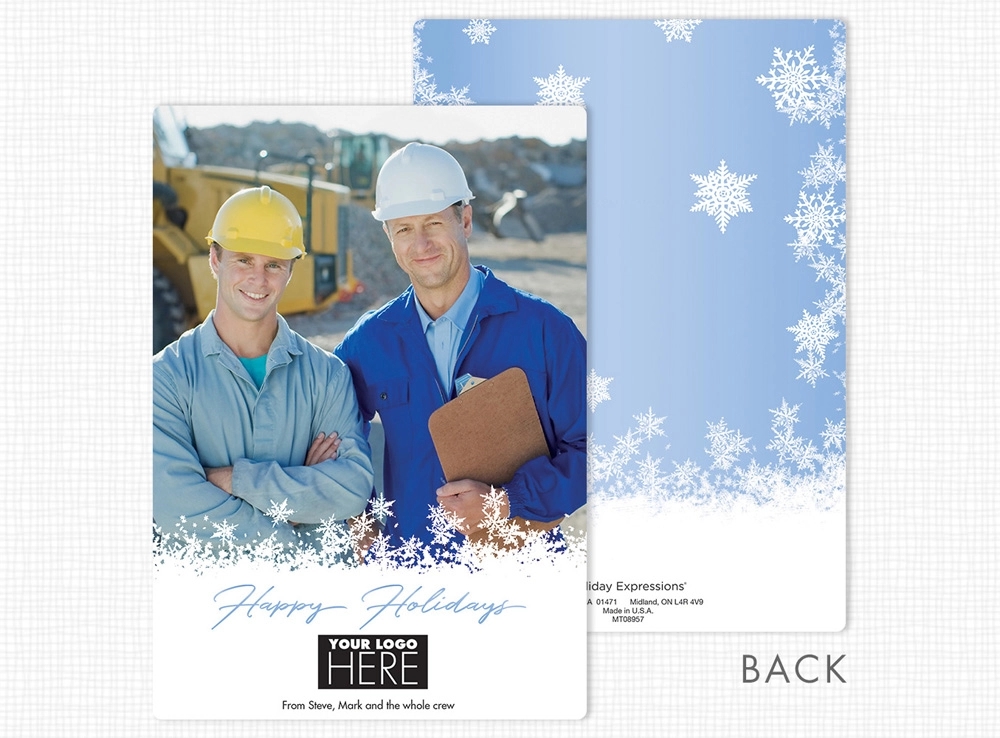Off the Script Flat Holiday Photo Cards 4