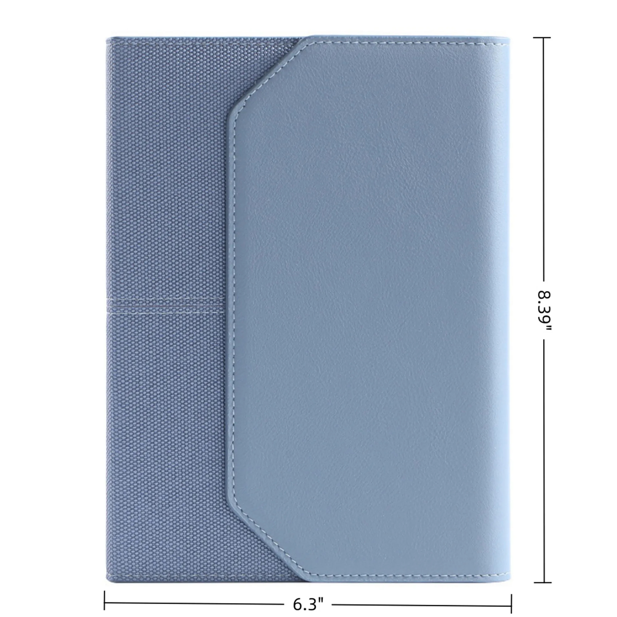 Magnetic Closure Executive Notebook Synthetic Leather 7