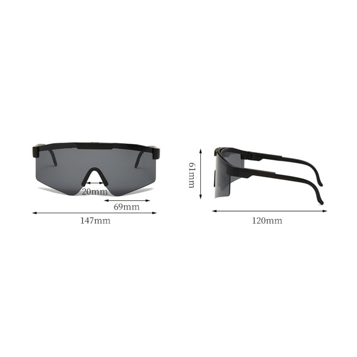 Sporty Shield Sunglasses 2