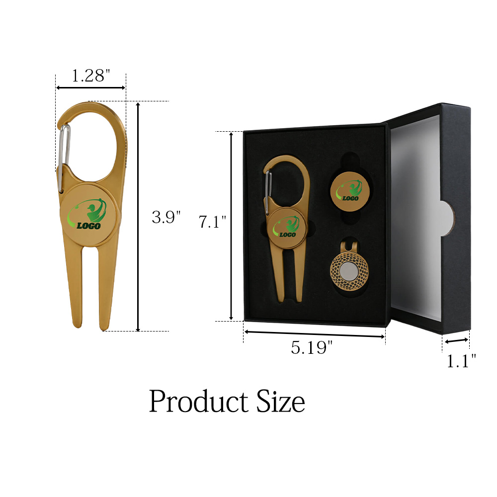 Magnetic Golf Tool Set with Carabiner 6