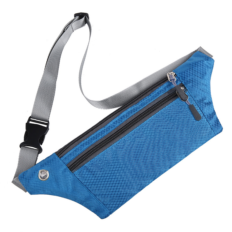 "Zippers Adjustable Waist Strap Fanny Pack" 4
