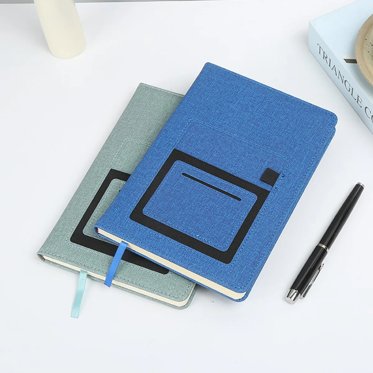 A5 Business Journal Notebook With Pocket Cover 3