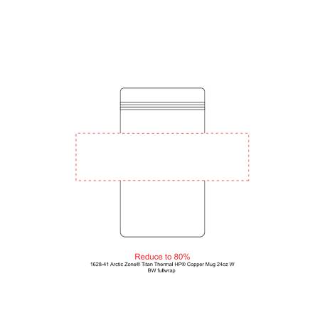 Arctic Zone® Titan Thermal HP® Copper Mug 24oz 93