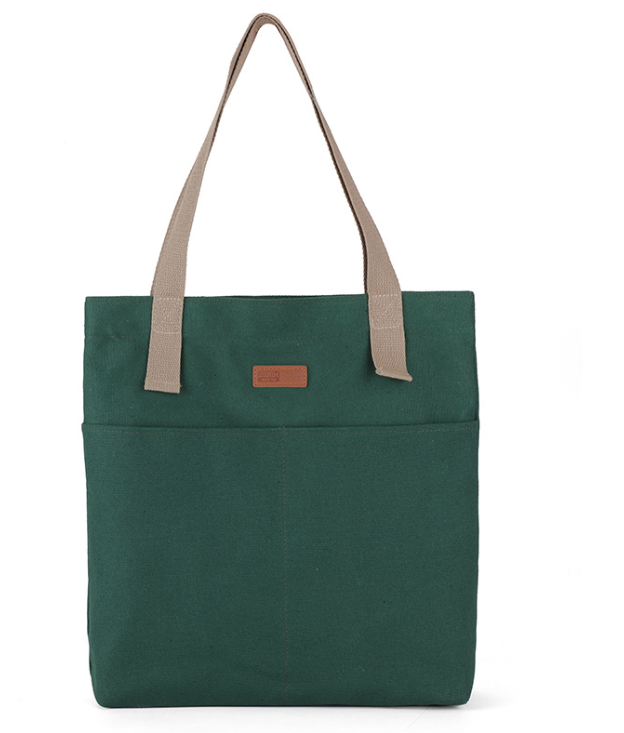 Canvas messenger tote bag 3