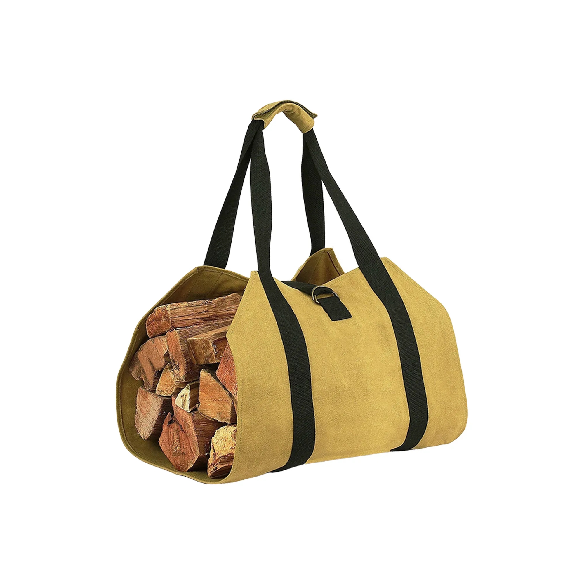 Outdoor Firewood Tote Bag, custom tote bag with logo imprint 6