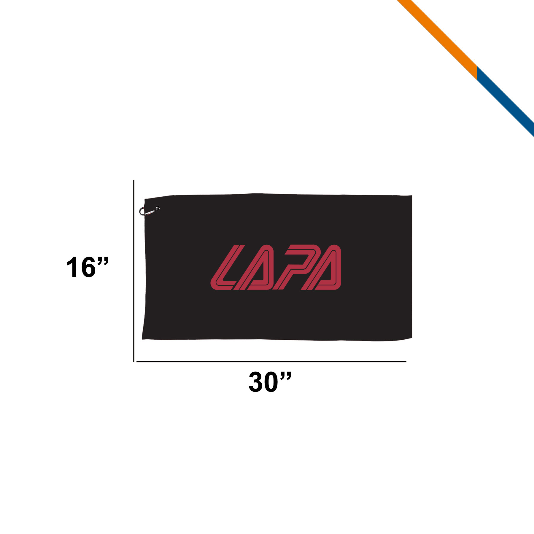 Qurie Golf Towel - 30" x 16" 1