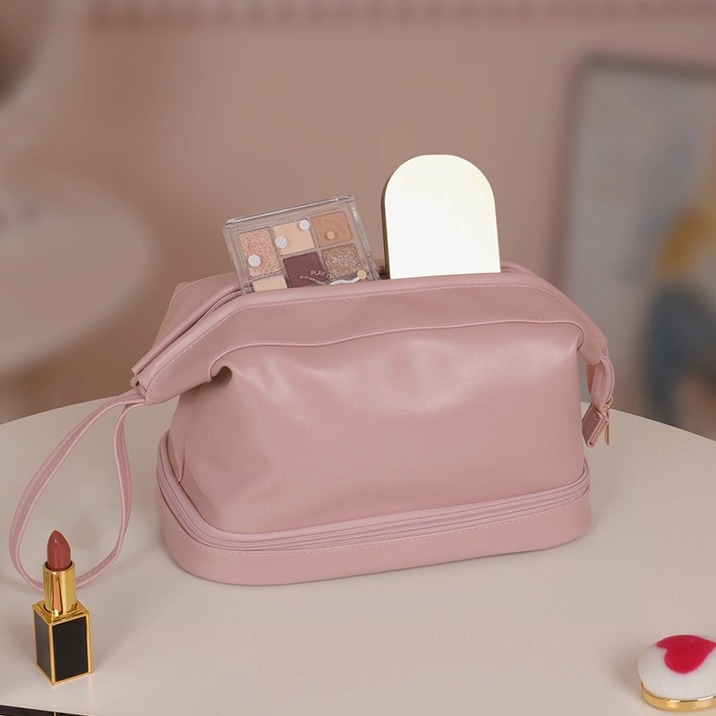 Custom Travel Makeup Organizer Pouch & Cosmetic Toiletry Bag 6