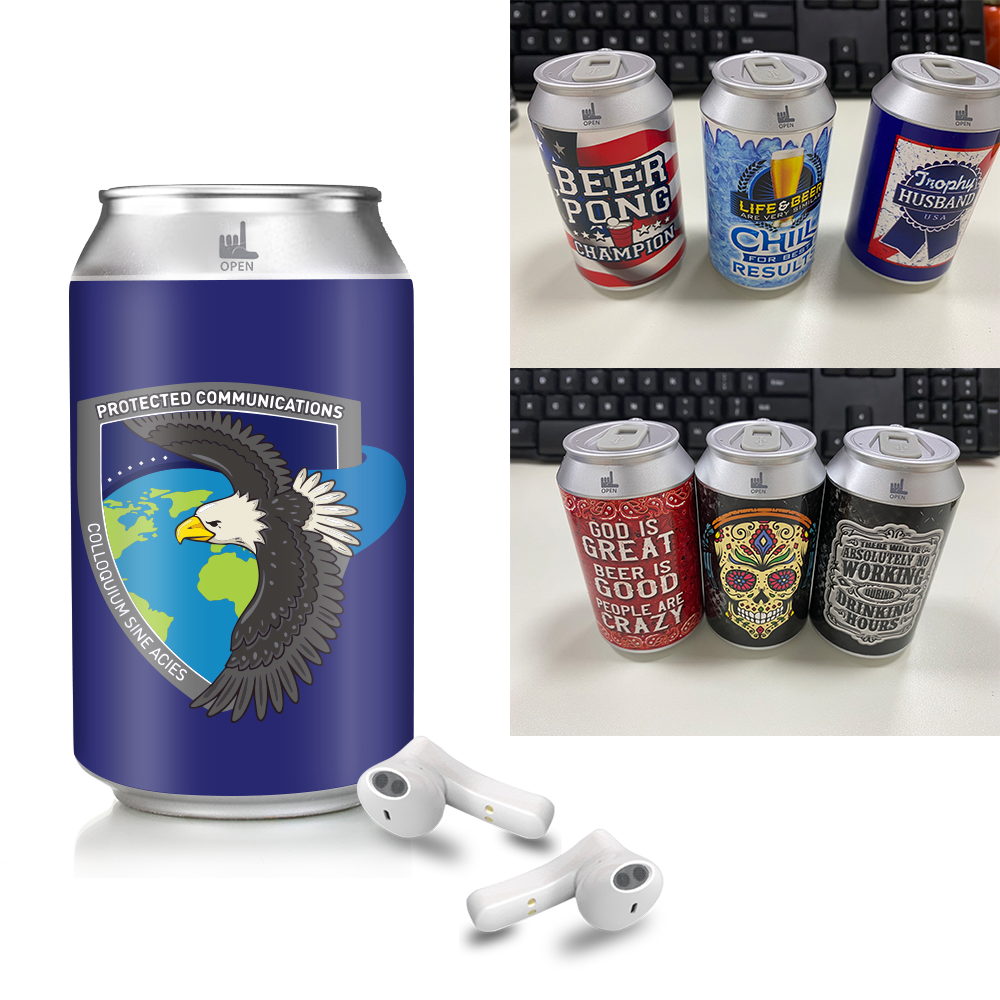 Custom Soda Can Bluetooth Earbuds 6