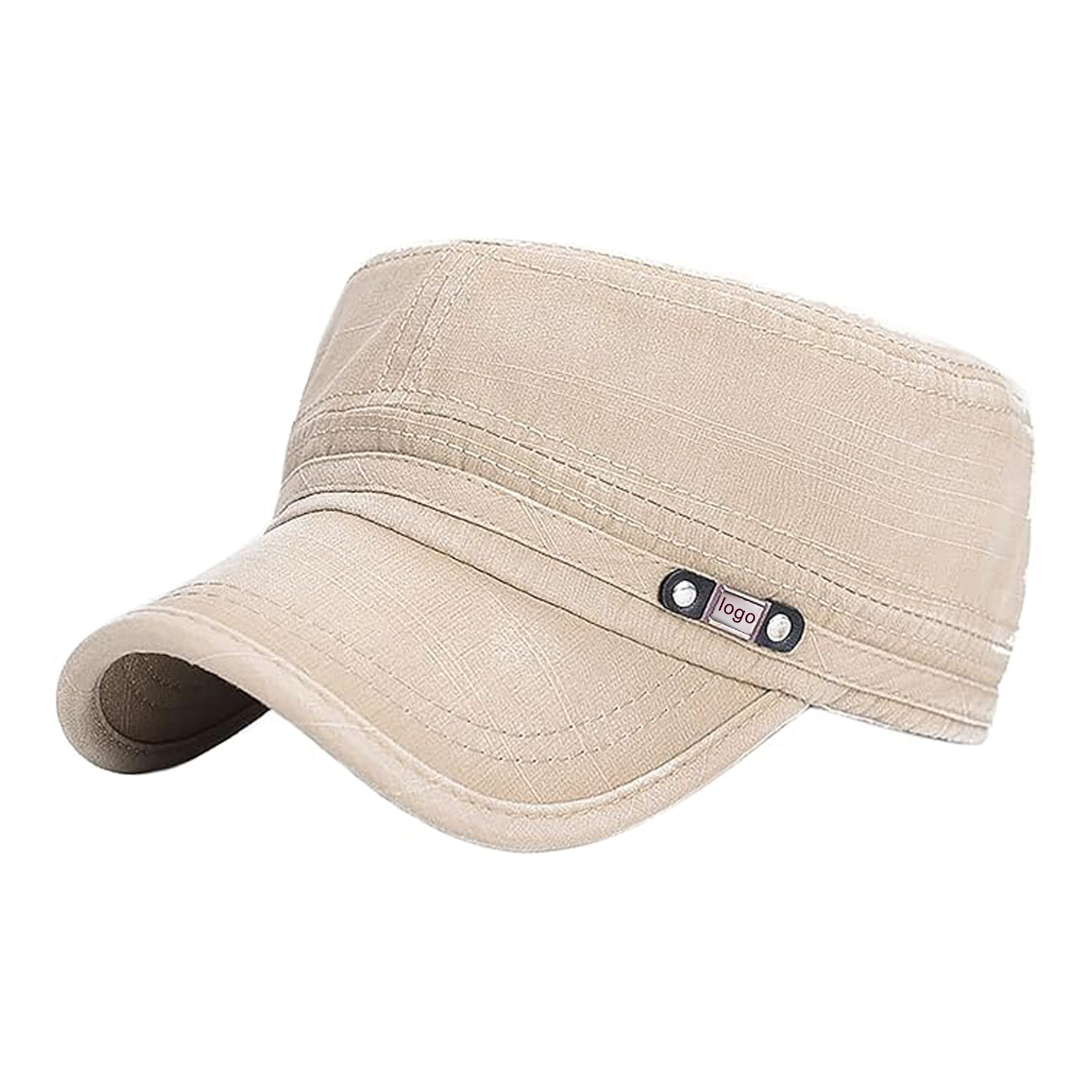 Army Cap Adjustable Flat Top Cap 5