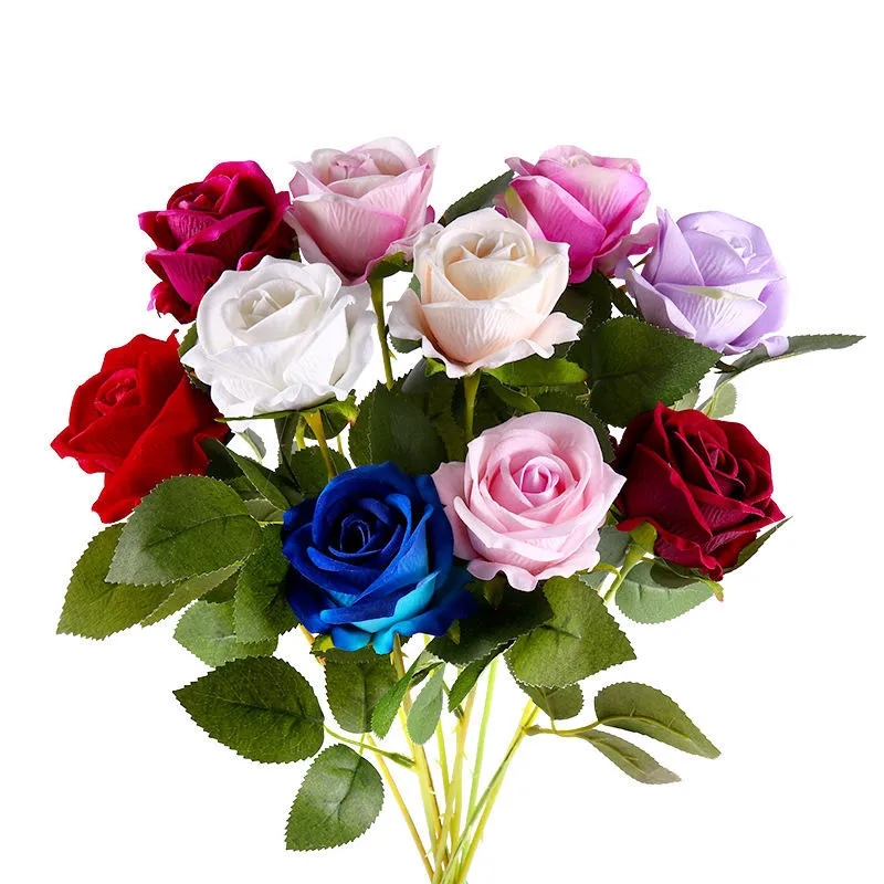 Carlita's Blooms Red Roses Artificial Flowers 6