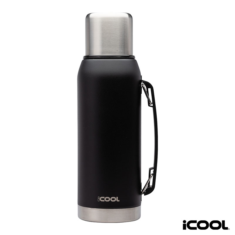 iCOOL® Silverton 34 oz. Double Wall, Stainless Steel Water Bottle 4