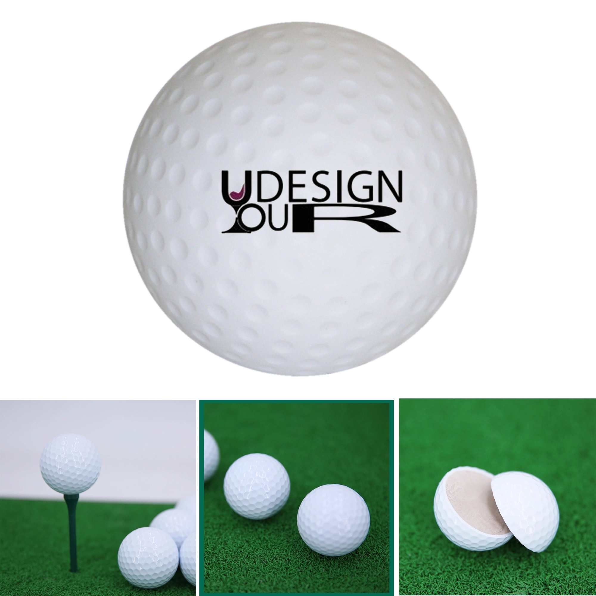 Double Layer Practicing Golf Ball 2