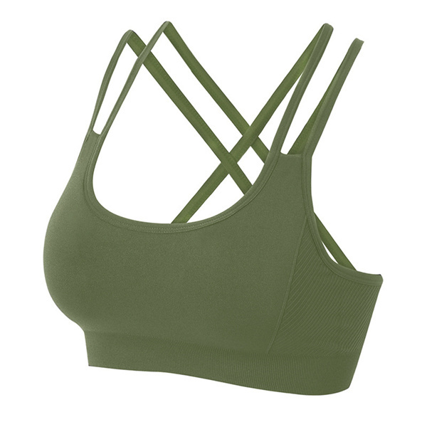 Women's Shockproof Cross Back Sports Bra 8