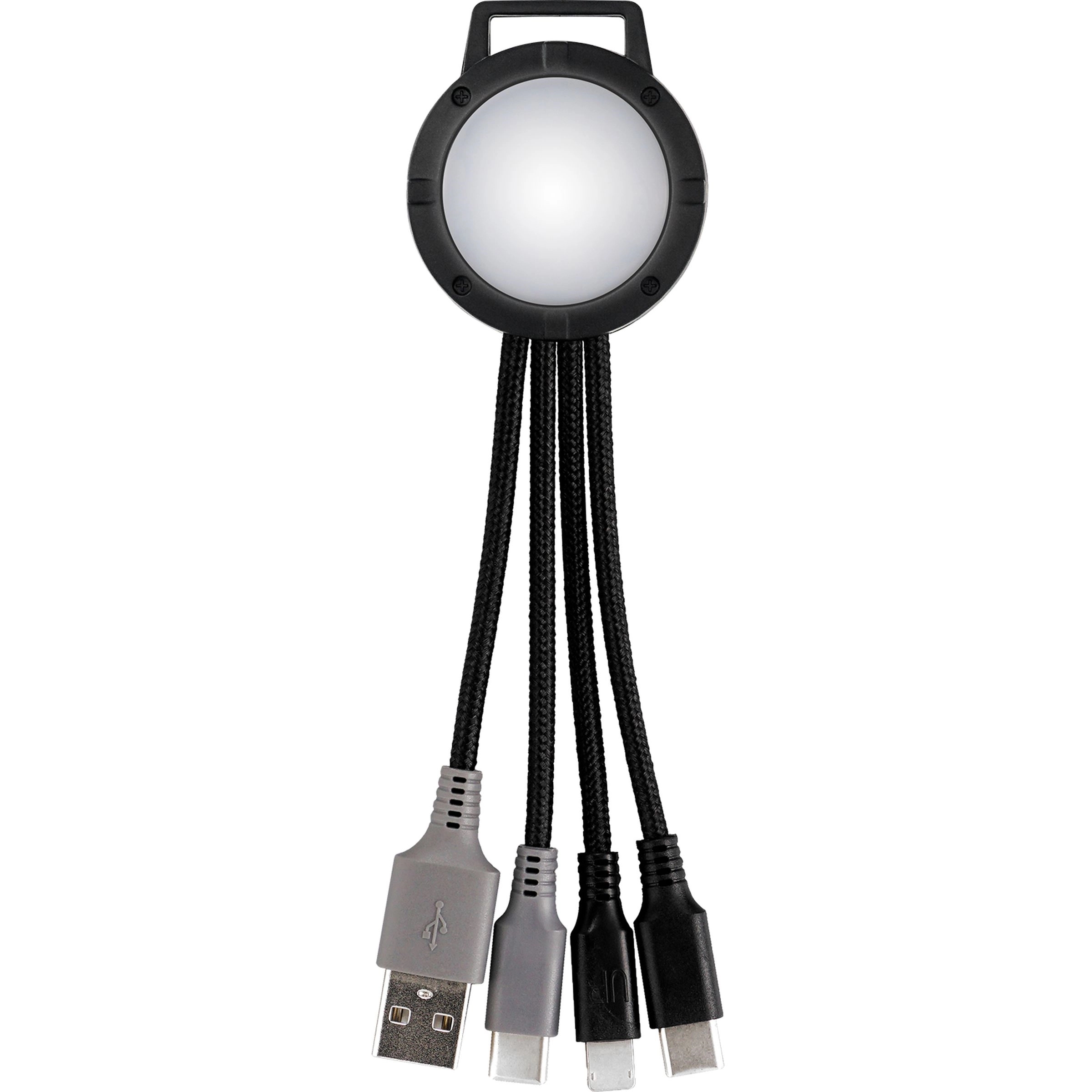 Light Up Two Tone 3-in-1 Duo Charging Cable 6