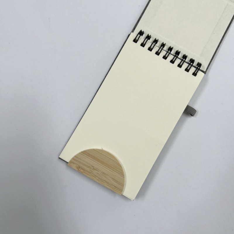 RPET Coil Notebook Multifunctional Business Notepad with Mobile Phone Holder 3