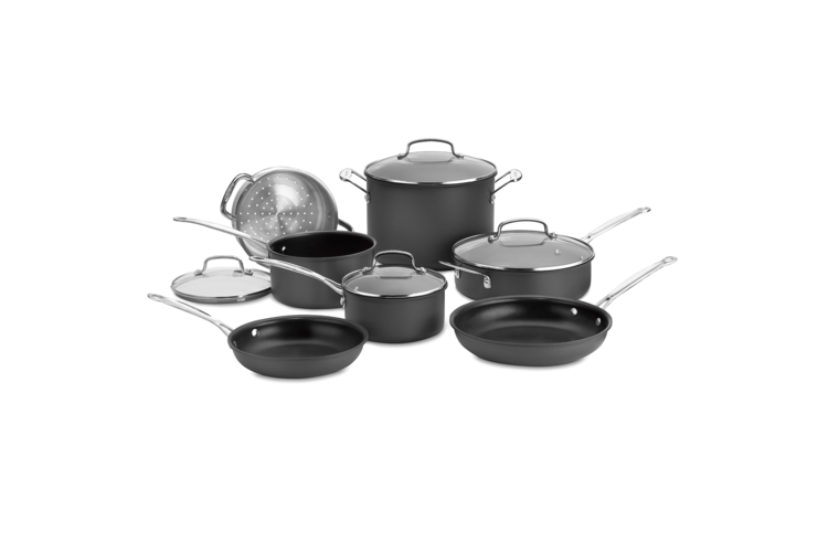 Cuisinart Chef's Classic Nonstick Hard Anodized 11-Piece Set 1