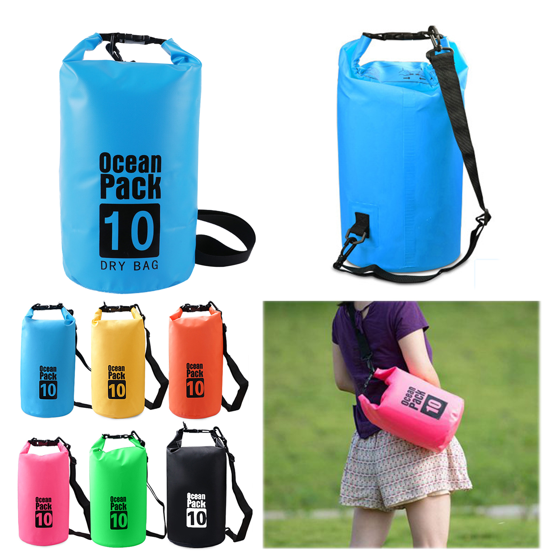 10L PVC Waterproof Dry Bag 1