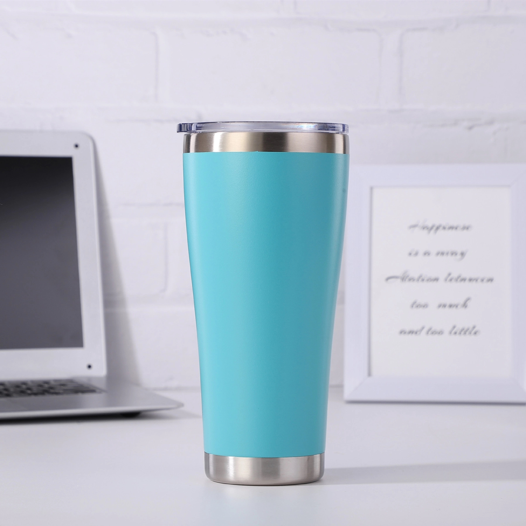 Double Wall Vacuum Insulated Coffee Cup 4
